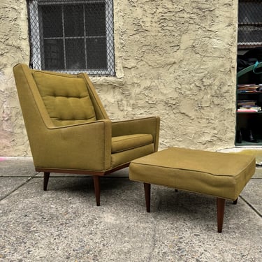 Mid century modern lounge chair Milo Baughman for James furniture mid century modern arm chair 