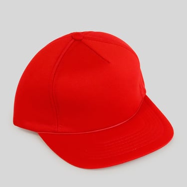 Vintage Deadstock Fire Red All Foam Trucker Hat