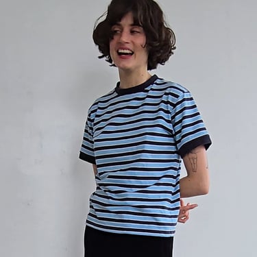 Blue Stripe Tee (M)