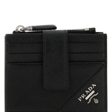 Prada Man Black Leather Wallet