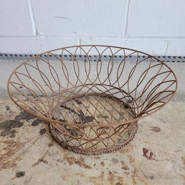 Victorian Wire Basket