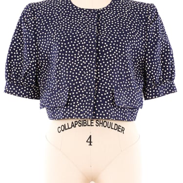 Valentino Cropped Short Sleeve Jacket