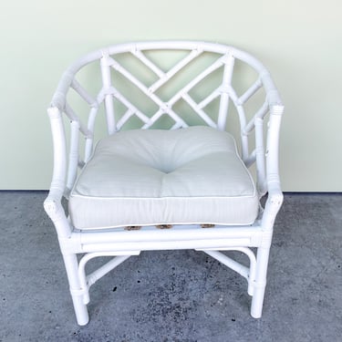 Chippendale Rattan Lounge Chair