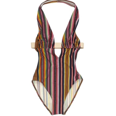 Dior Multicolor Stripe One Piece