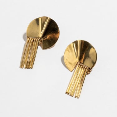 Slantt Julian Earrings - Brass