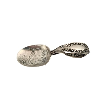 Antique Sterling Silver Baby Spoon 