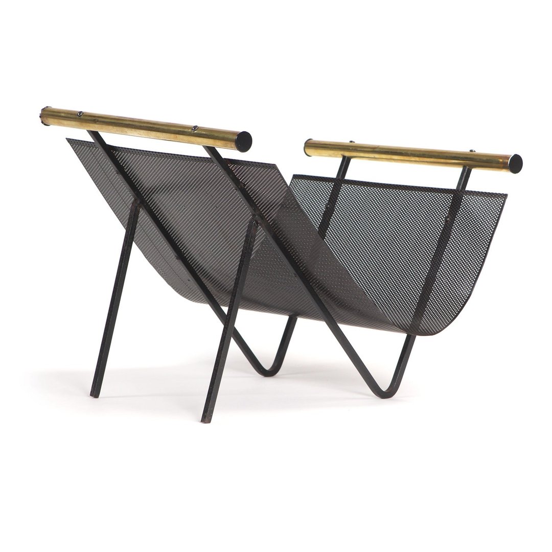 Modernist Fire Log Holder by Gene Tepper, c.1954 | Wyeth | New York, NY