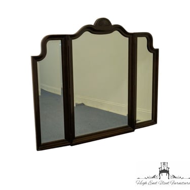 HARDEN FURNITURE Solid Cherry Traditional Style 56" Tri-Fold Dresser Mirror - 799 Charleston Finish 