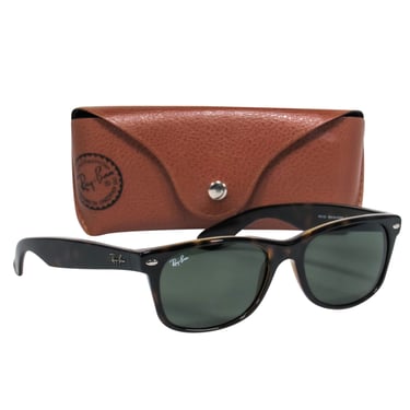 Ray-Ban - Tortoise Shell Frame Wayfarer Sunglasses