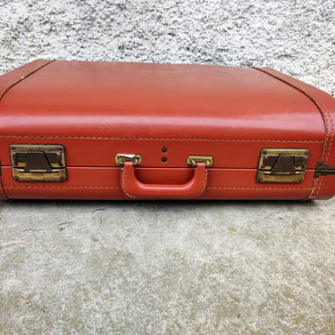 Vintage Brown Travel Suitcase/ Vintage Luggage/ Retro Travel Bag/ Retro Suitcase/ Old Luggage / Old Journey Luggage / Retro Travel Case/ 70s 