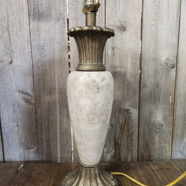 Contemporary Marble Lamp 7" x 22"