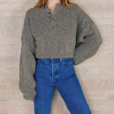 Soft and Cozy Henley Pullover Sweater Top 