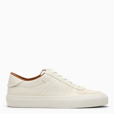 Moncler Monclub White Leather Trainer Men