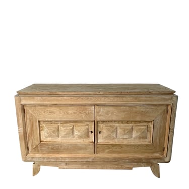 1930's Cerused Oak Cabinet
