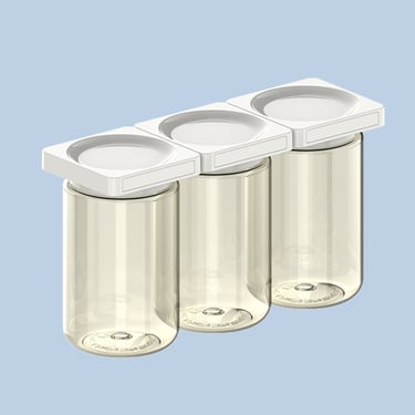 Medium 3-Pack Container by Cliik - White