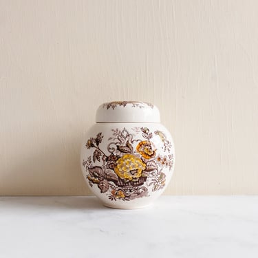 antique Mason's ironstone ginger jar