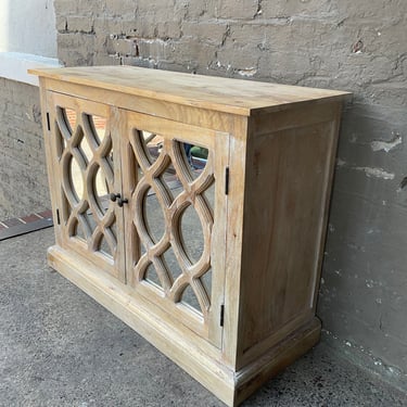 Neoclassical Mirror Cabinet