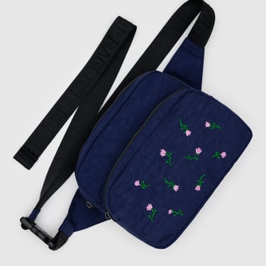 Fanny Pack in Embroidered Wildflower
