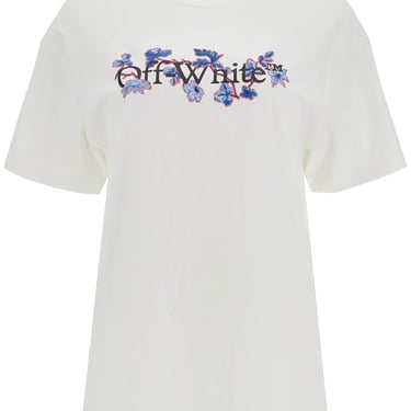 Off-White Flower Bookish T Women