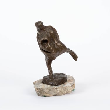 Bronze Sculpture of Dancing Woman 