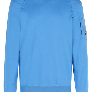 C.P. Company Blue Cotton Sweater Men