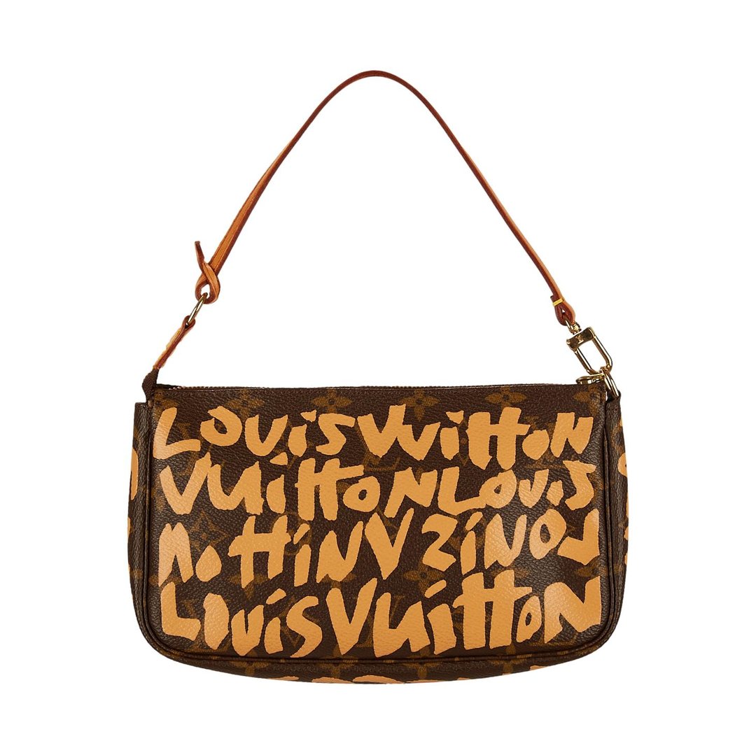 Louis Vuitton Monogram Graffiti Shoulder Bag Treasures of NYC New