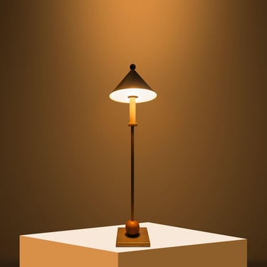 Post Modern Memphis Style Table Lamp by George Kovacs for Sonneman, USA, c. 1990s 