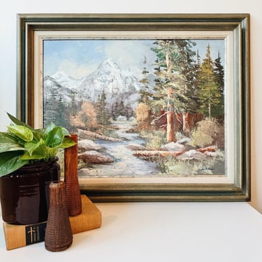 Framed Original Landscape