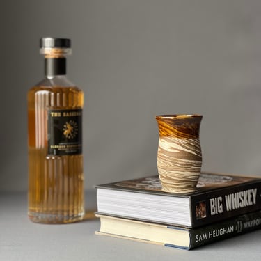 Ceramic Glencairn Whiskey Tasting Glass Sassenach inspired 