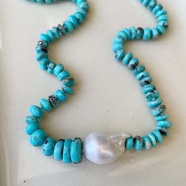 Turquoise + Pearl