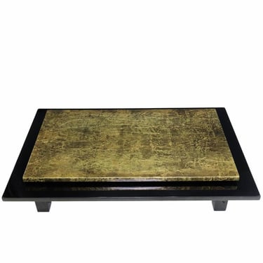 Guy Lefevre Maison Jansen Mid-Century Modern Hollywood Regency Lacquered Low Coffee Table / Cocktail table 