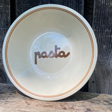 Vintage Pasta Bowl — Pasta Bowl — Bowl for Pasta — Pasta — Large Pasta Bowl — Pasta Bowl Vintage 