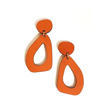 Sample Sale Organic Wooden Earrings