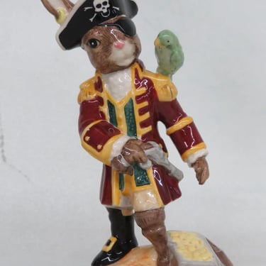 Royal Doulton DB321 Porcelain Bunnykins Pirate Rabbit Shipmates Figurine 3597B