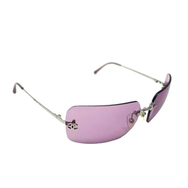 Chanel Pink Log Sunglasses