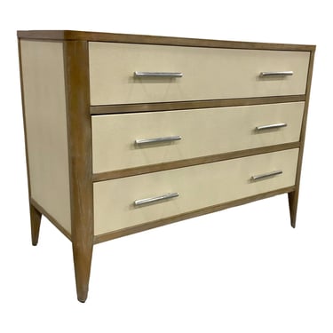 Theodore Alexander Modern Faux Shagreen Norwood Chest of Drawers