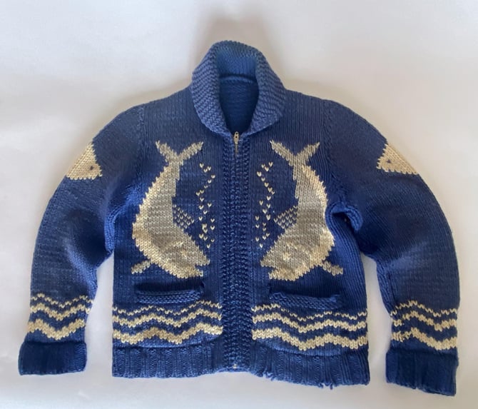 ◆SATUR◆ W Cowichan knit zip-up cardigan sky blue SA244WKC1 MUSINSA | SATUR (W) Cowichan Knit Zip-up Cardigan Sky Blue