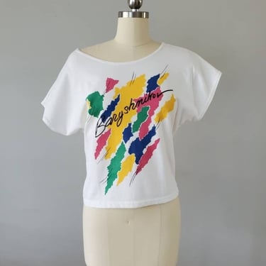 1980's Baryshnikov Dance Shirt 80's Graphic Tee 80s Women's Vintage Size Small / Medium 