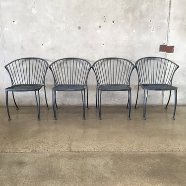 Set Of Four Patio Chairs