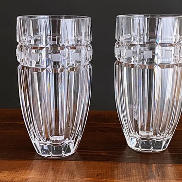 Waterford Quadrata Crystal Highball Glasses - Sets of 2 Luxury Cocktail Glasses, Heavy Lead-Free Crystal Barware for Icy Cocktails & Drinks. 