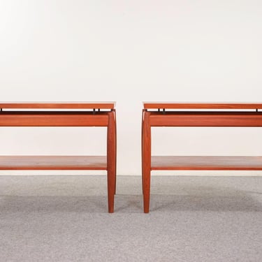 Pair of Teak Side Tables by Grete Jalk - (D1275) 