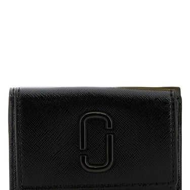 Marc Jacobs Women Black Leather Wallet