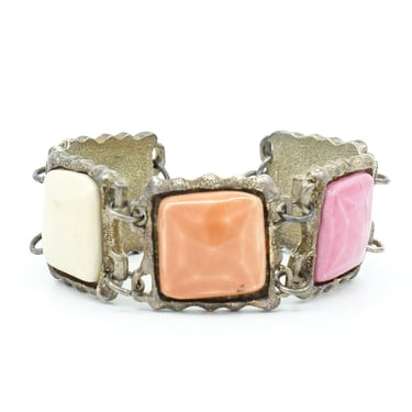 Chantal Thomass Pink Ceramic Stone Bracelet