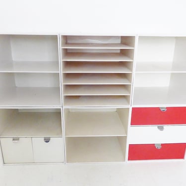 Set of 6 Vintage Scandinavian Palaset Modular Storage Cubes Ristomatti Ratia Treston Oy 
