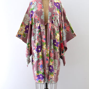 Shiawase Silk Haori  Kimono