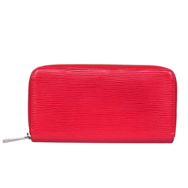 Louis Vuitton - Red Epi Leather Zippered Wallet