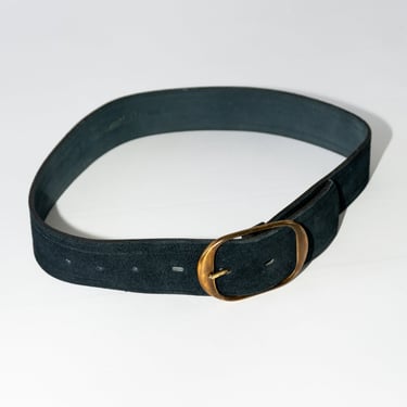 Vintage Forest Suede Belt