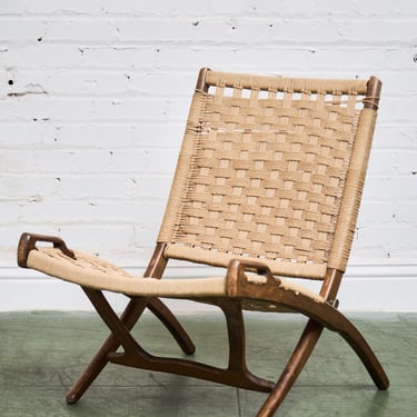 Vintage Hans Wegner Style Lounge Chair
