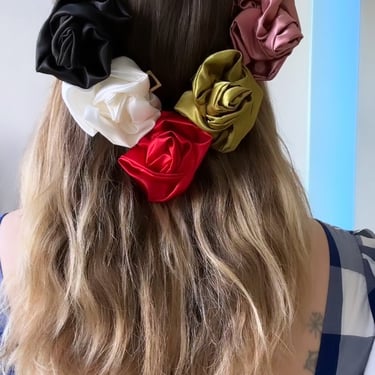 Rose Hair Clip