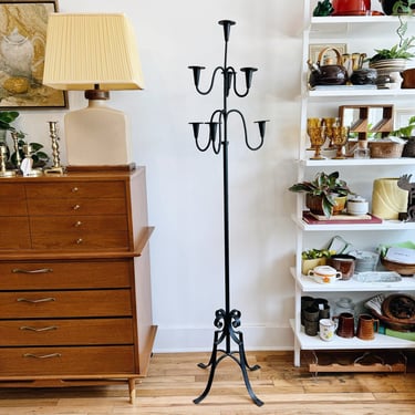 Giant Iron Adjustable Candelabra